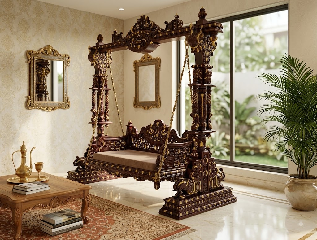 Courtyard Swing for a Heritage Home