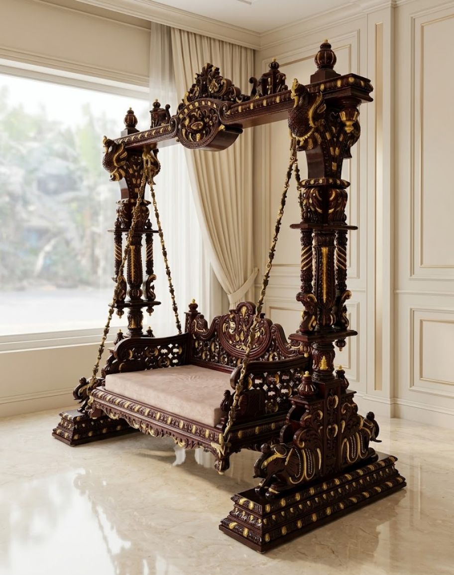 Wooden jhula
